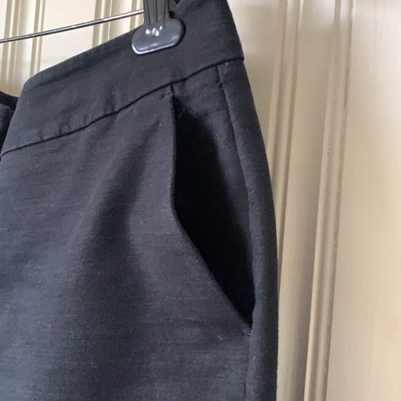 Ann Taylor Black Ankle Pants Curvy - Picture 2 of 7